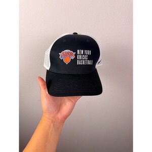 Nike‎ New York Knicks NBA Basketball Mesh Hat Cap Black/White
